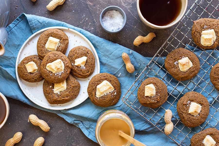 Peanut Miso Cookies