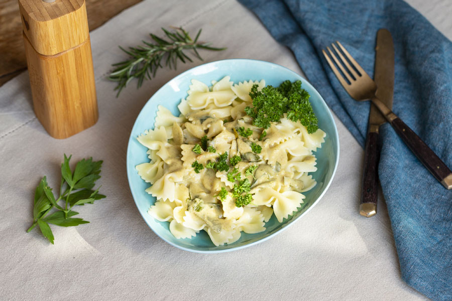 Recipies with Farfalle semola