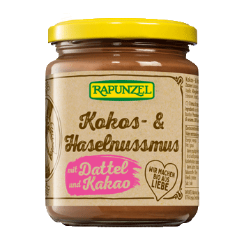 Rapunzel Coconut & hazelnut butter with date & cocoa