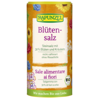 Blossom salt ?Flower Power', rock salt with 30% flowers and herbs