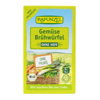 Vegetable stock cubes without yeast