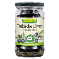 Black olives, with pit, oiled, project