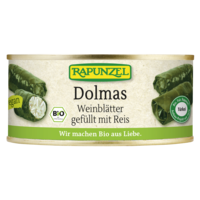 Dolmas vine leaves filled with rice, project