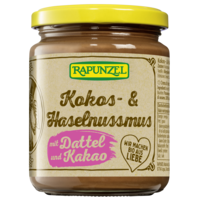 Coconut & hazelnut butter with date and cocoa