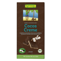 Semisweet chocolate with coconut cream HAND IN HAND