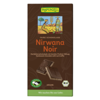 Nirwana Noir 55% with dark nut truffle cream HAND IN HAND