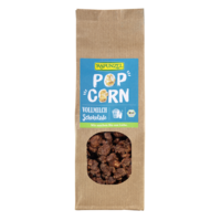 Popcorn with whole milk chocolate