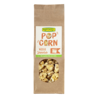 Popcorn with white chocolate
