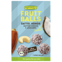 Fruit-Balls date-coconut and cashew