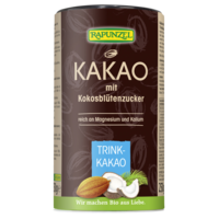 Cocoa with coconut blossom sugar