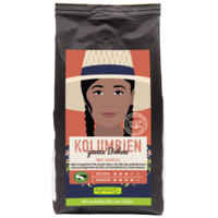 Hero coffee Colombia, whole beans HAND IN HAND