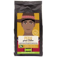 Hero coffee Peru, whole beans HAND IN HAND