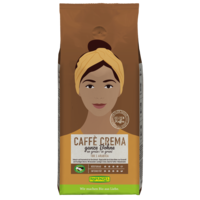 Hero coffee Crema, whole beans HAND IN HAND