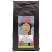 Hero coffee mild, whole beans HAND IN HAND