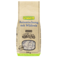 Rice combination with wild rice, wholemeal