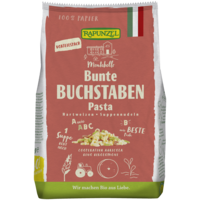 Soup noodles semola coloured (letters)