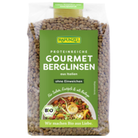 Gourmet mountain lentils brown