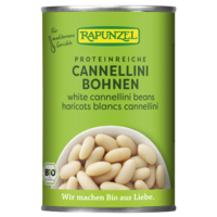 White Cannellini beans canned