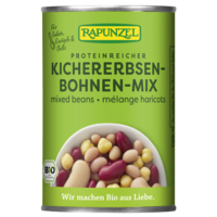 Mixed beans with chickpeas canned