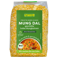 Mung Dal, mung beans halves, peeled