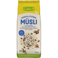 Muesli moon and stars